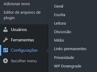 WP Downgrade