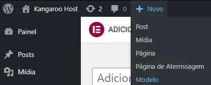 Adicionar modelo