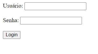 Formulario HTML basico de login
