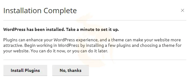 Instalação completa wp toolkit