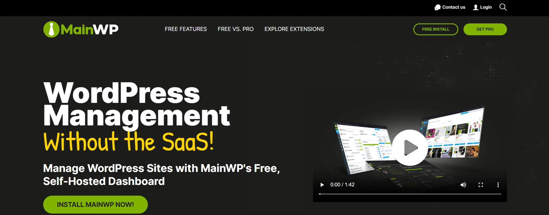 MainWP Gerenciamento de sites WordPress