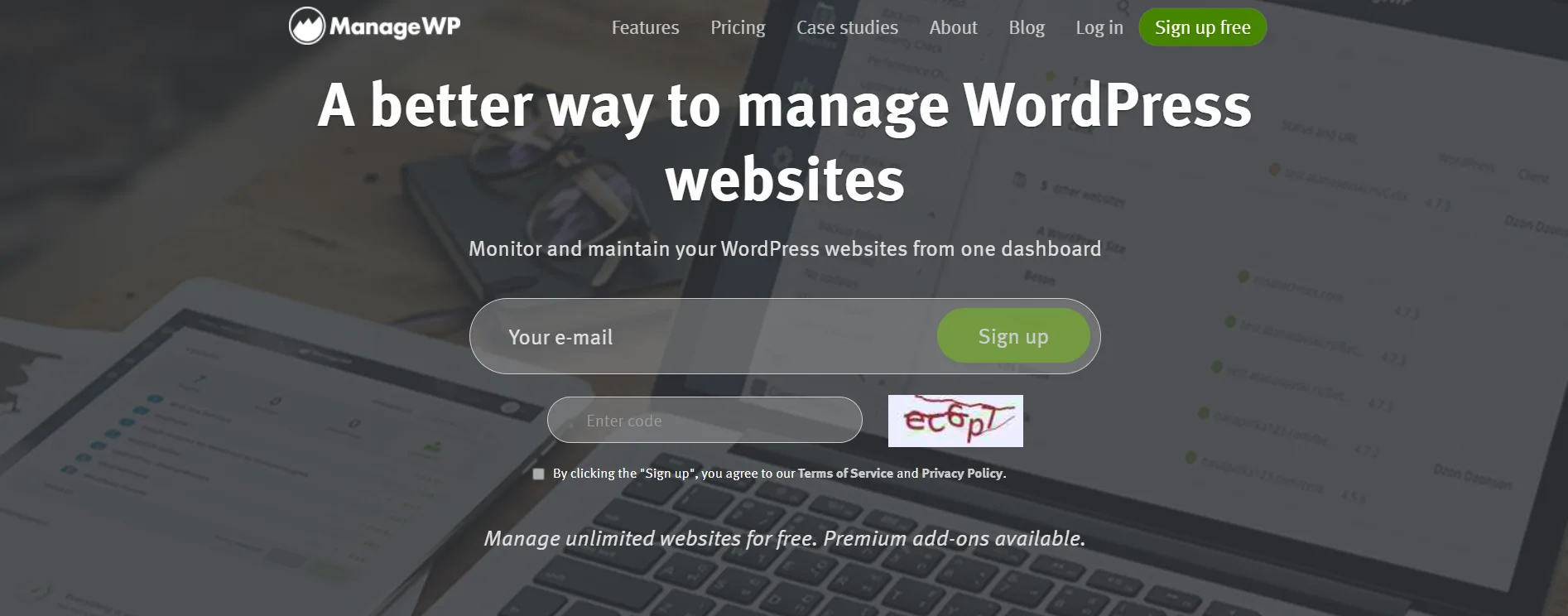 ManageWP Gerenciamento de sites WordPress