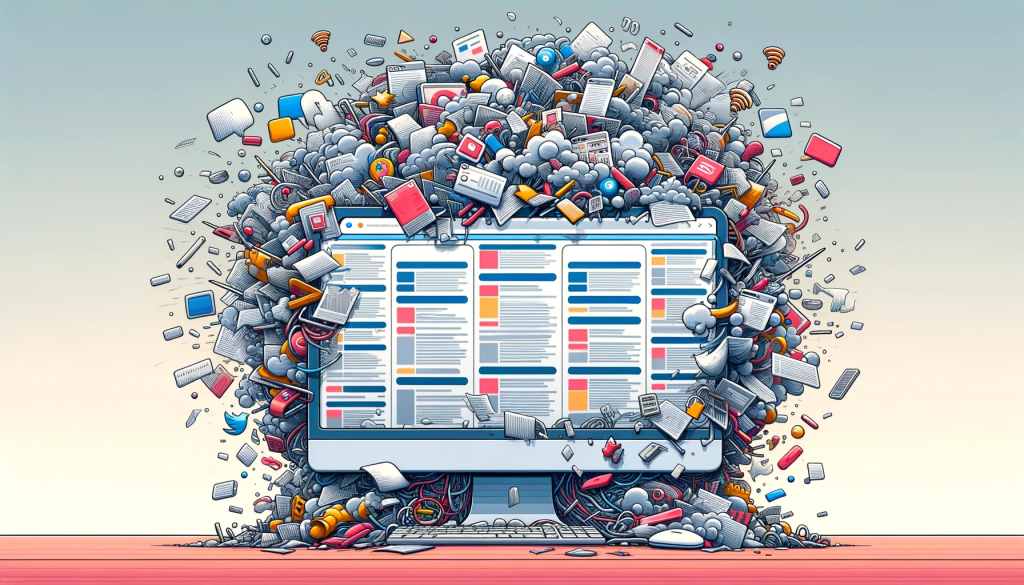 Sobrecarga de recursos devido ao excesso de plugins em site WordPress